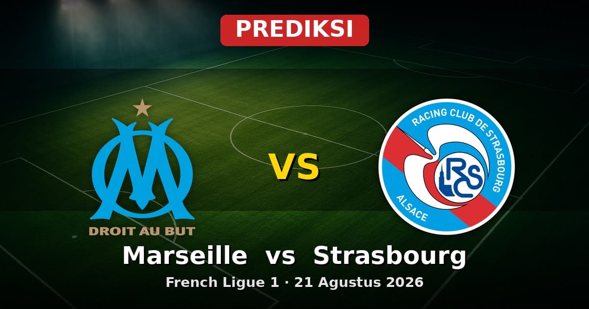 Prediksi Marseille vs Strasbourg: Duel Sengit Ligue 1 21 Agustus 2026