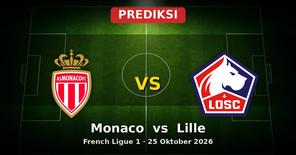 Prediksi Monaco vs Lille Ligue 1 25 Oktober 2026: Duel Ketat di Stade Louis II