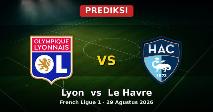 Prediksi Lyon vs Le Havre Ligue 1 29 Agustus 2026